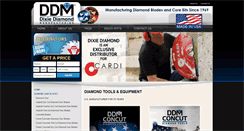 Desktop Screenshot of dixiediamond.com